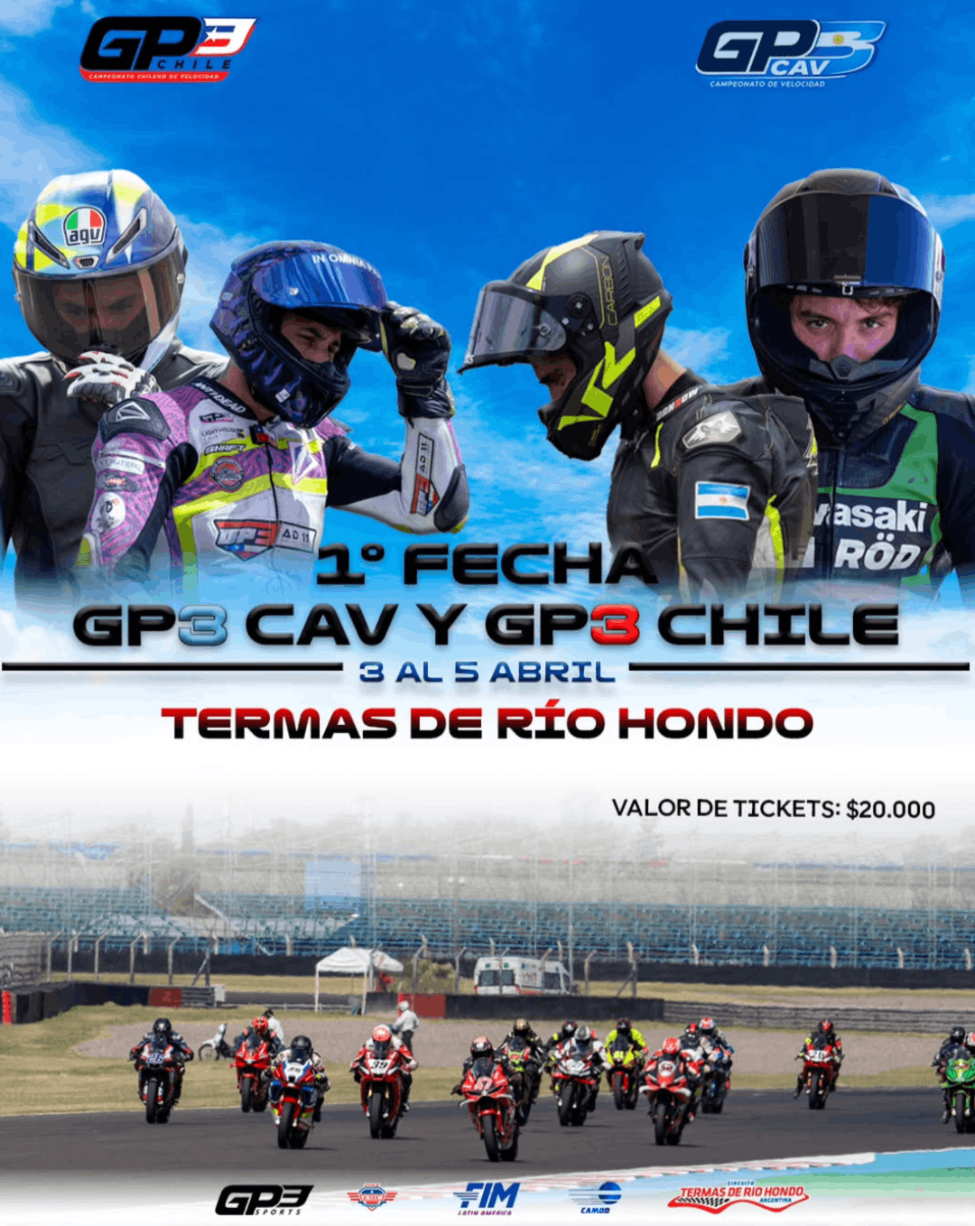 1° FECHA C. A. V. 2026 - TERMAS DE RIO HONDO